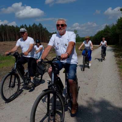 Rajd Rowerowy w ramach projektu współpracy Lubuskie na bis